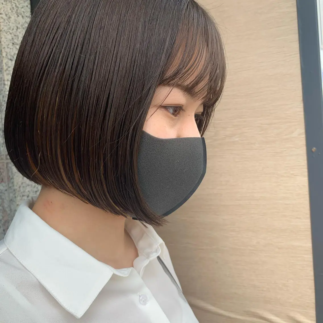 ショート カット ウスイ ハルカのヘアスタイル