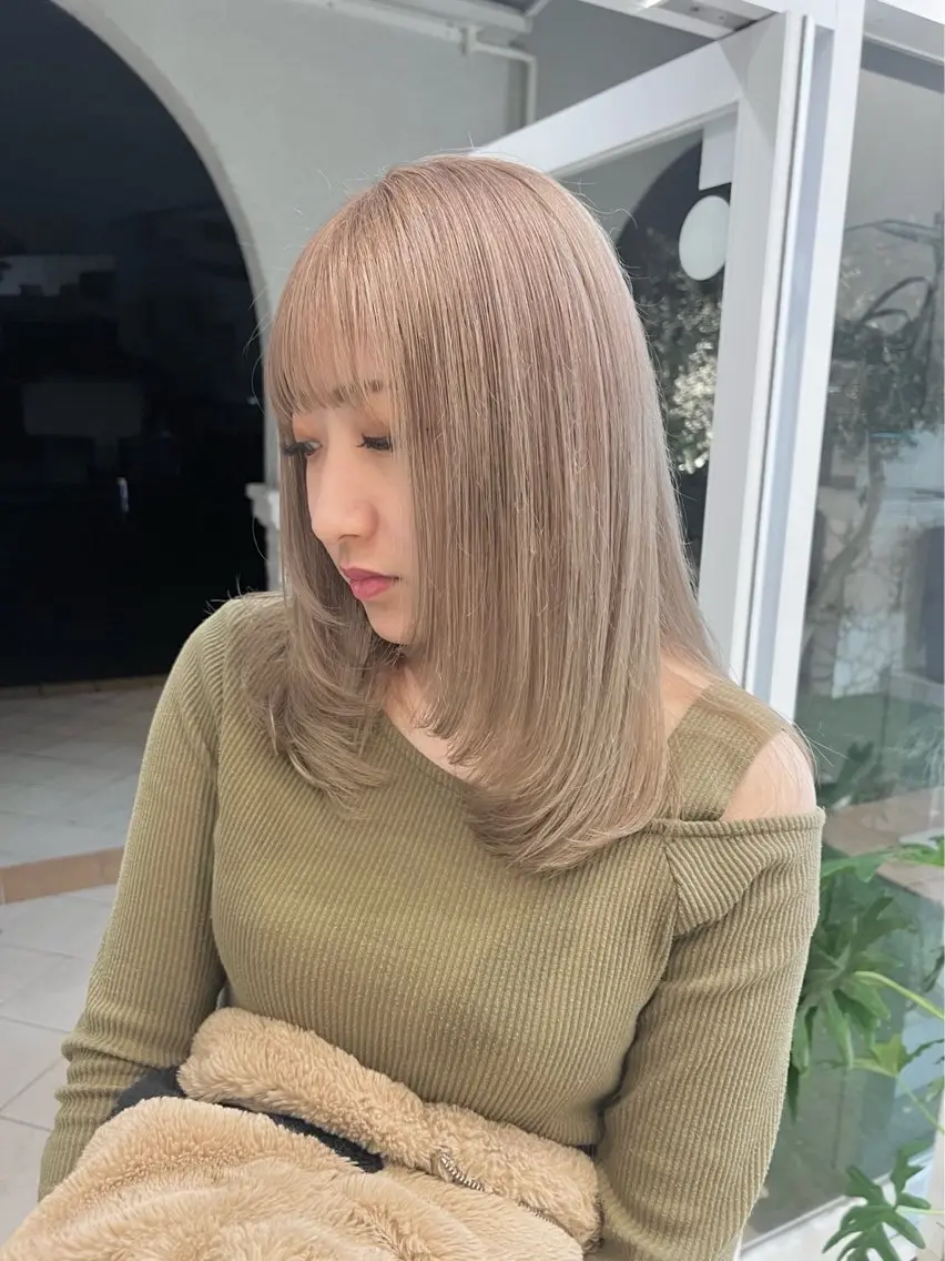ロング カット 小玉 みりあのヘアスタイル