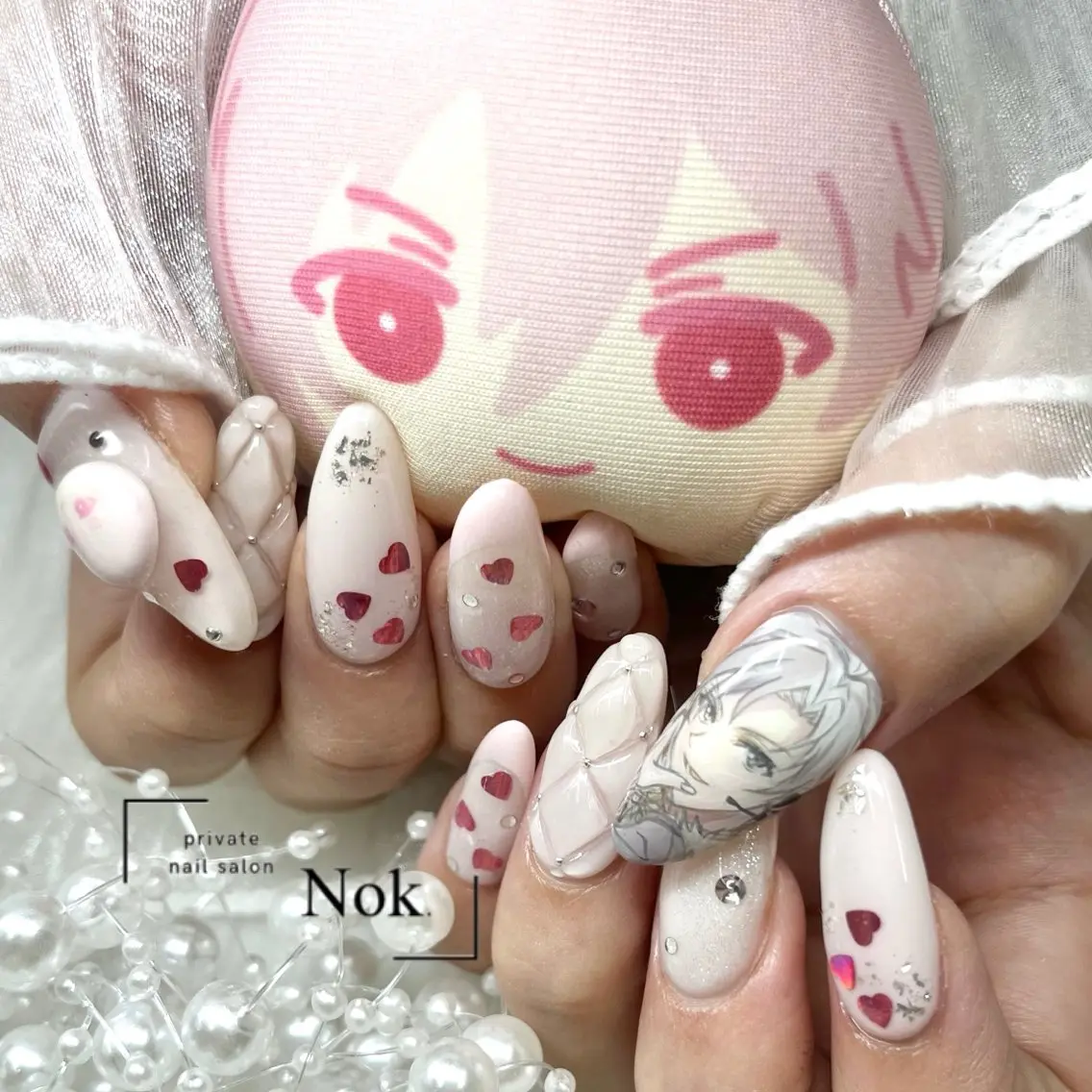 ネイル ハンドネイル 池袋痛ネイル Nok. 渡辺のネイルデザイン