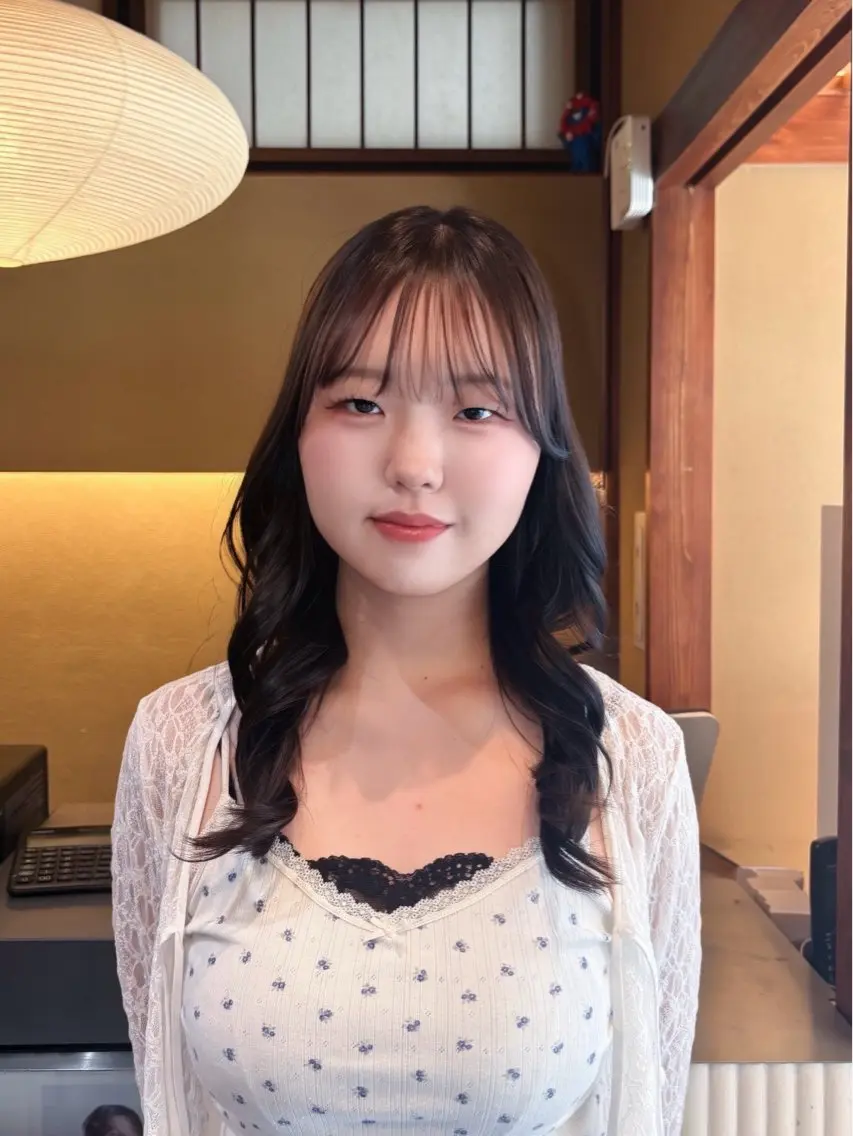 ロング カラー 透明感カラー ヘアカラー saho ⟡.·のヘアスタイル