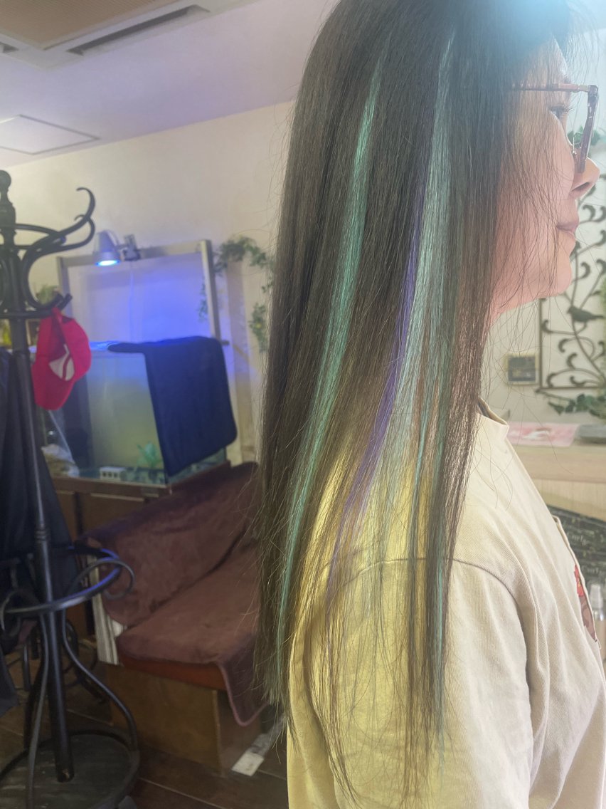 ロング ヘアアレンジ 桧山 真のヘアスタイル