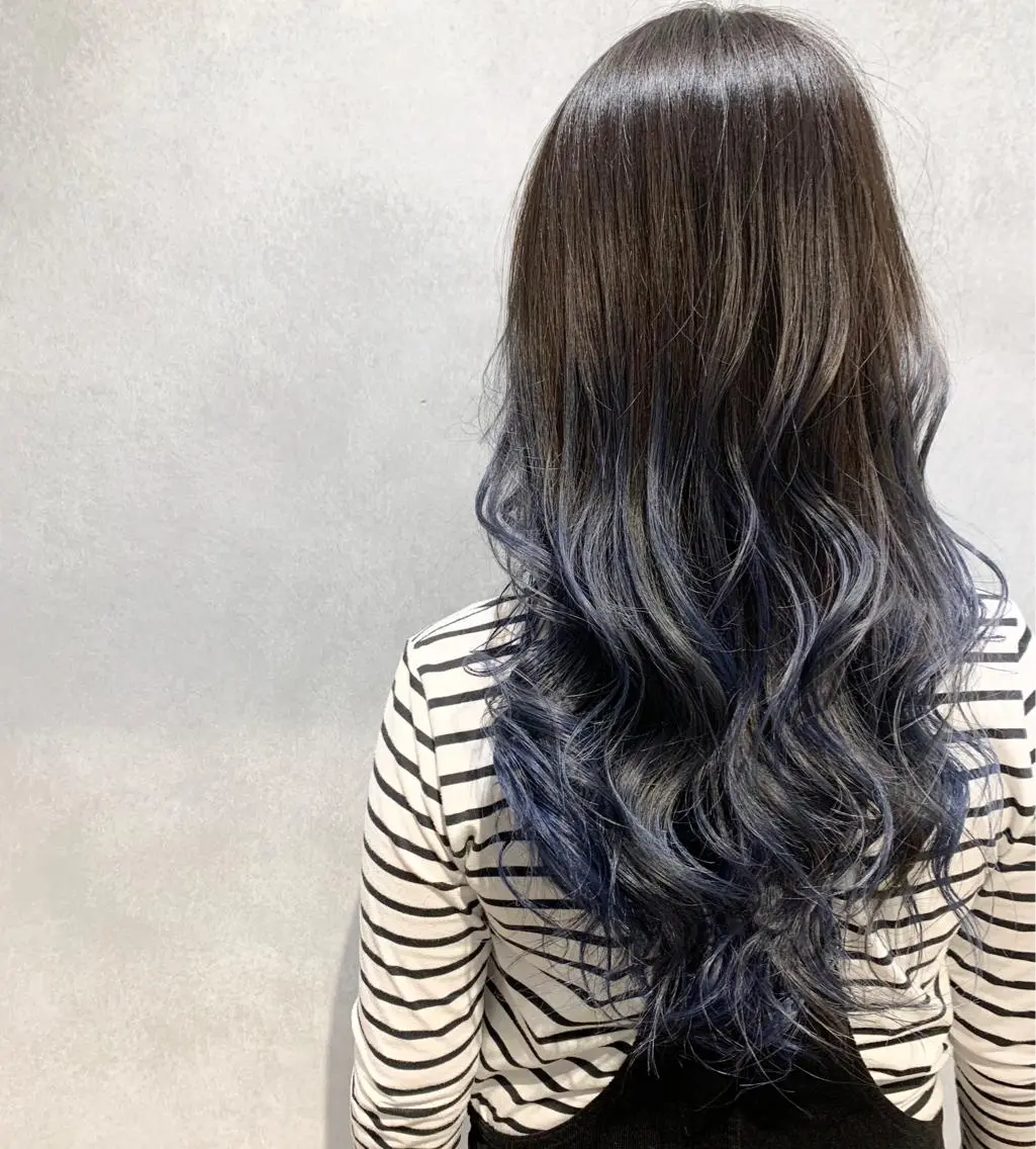 ロング カラー 森田 尚貴のヘアスタイル