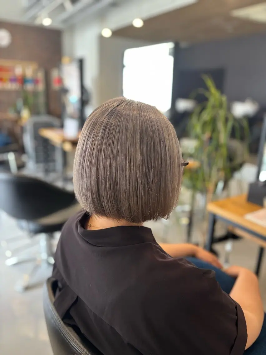 ショート カラー カット ヘアカラー 山路 結花のヘアスタイル