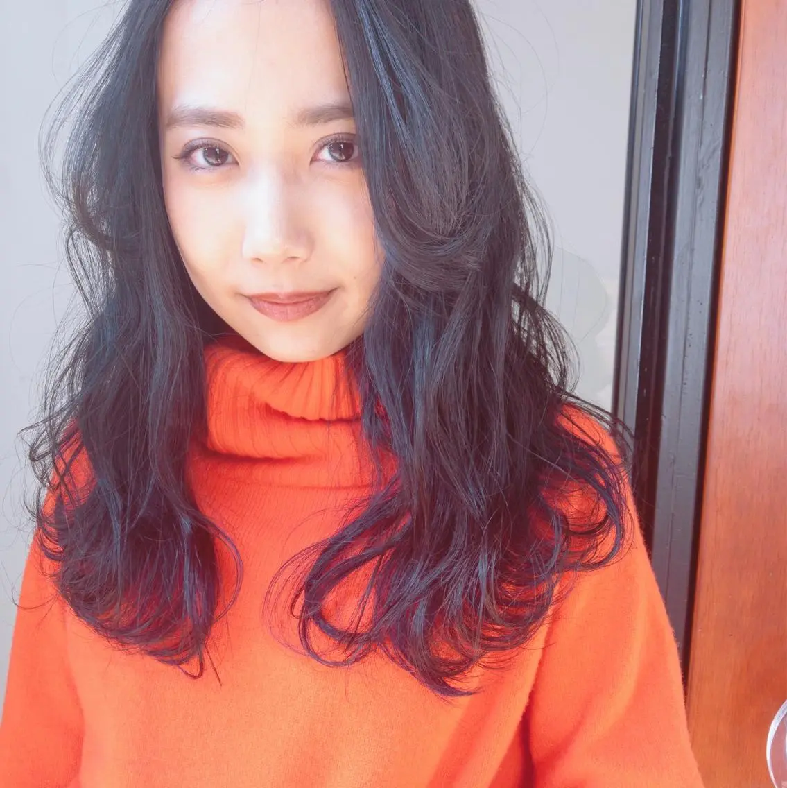 ［何度でも利用🆗］👩🏻‍💻〈就活、実習がある皆様への〉透明感のある暗髪カラー💕の写真