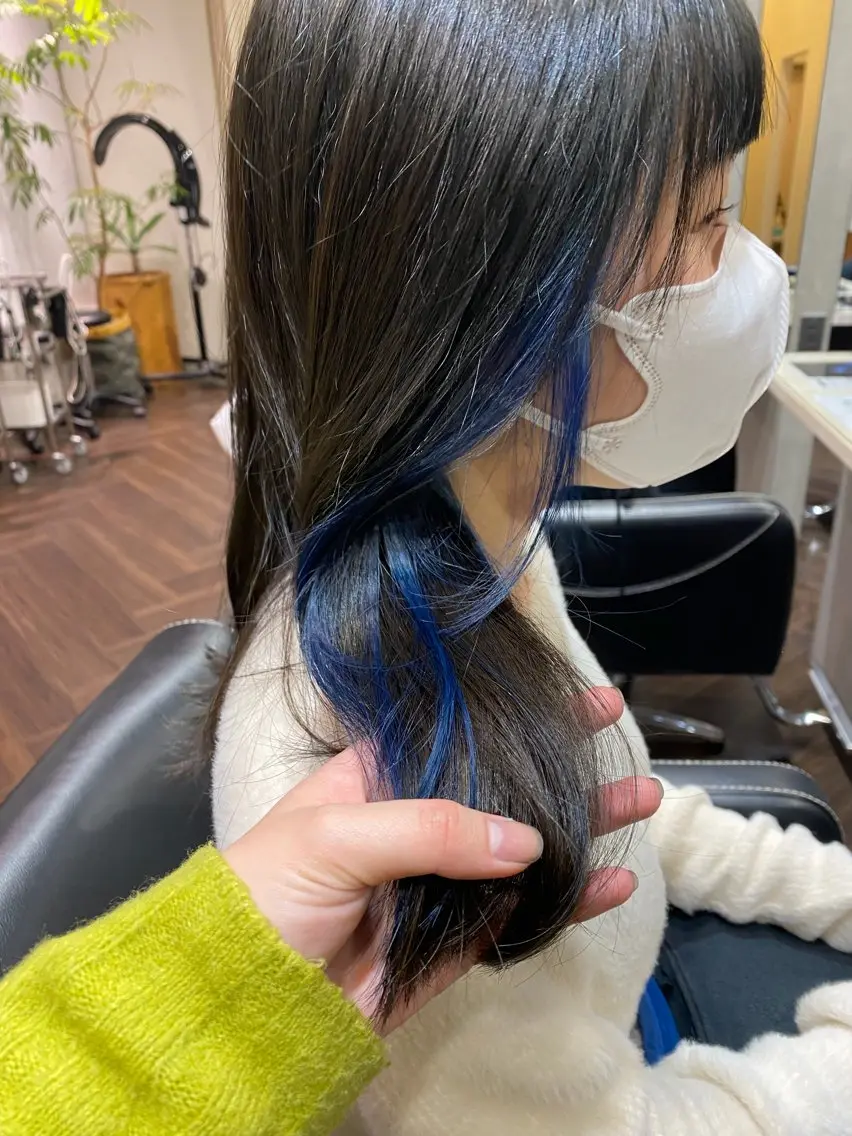 【⚠️詳細確認下さい】インナーorイヤリングカラー+オンカラー🍒´-の写真