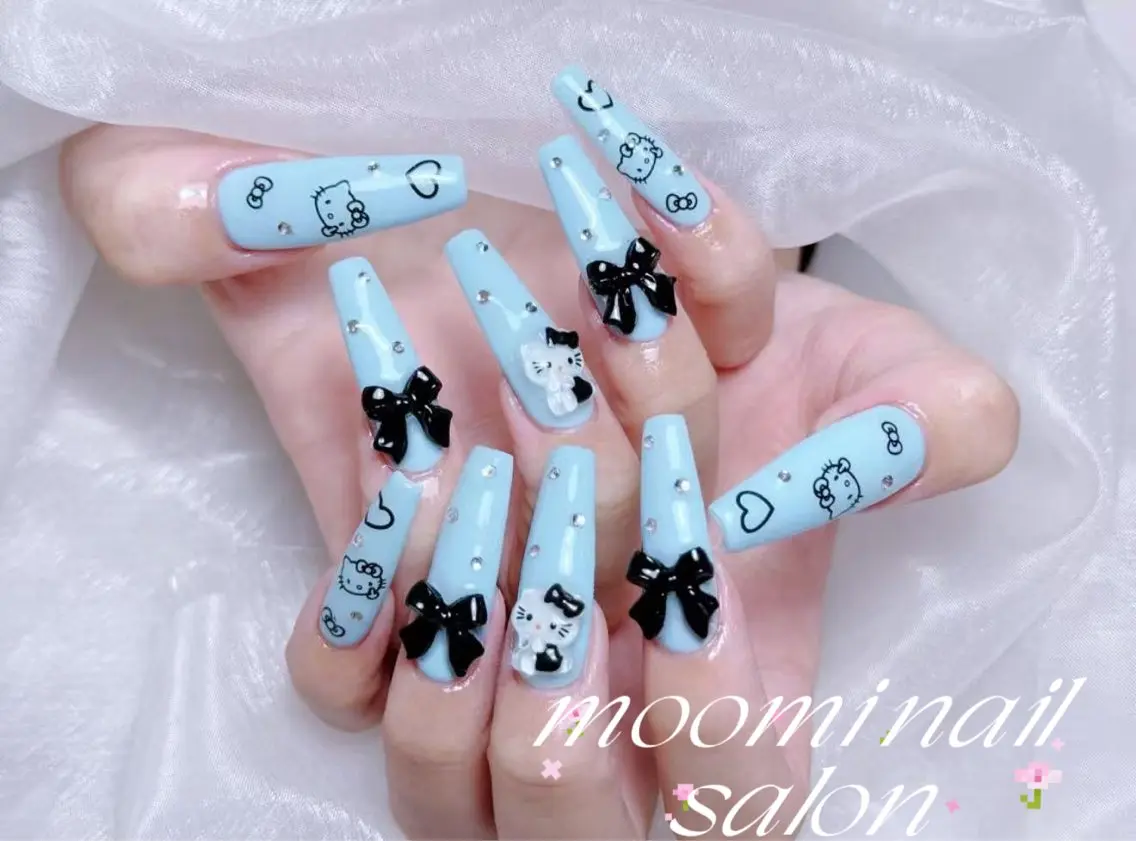 ネイル チークネイル フレンチネイル ジェルネイル グラデーション ハート ハンドネイル moomi nail スカルプ専門のネイルデザイン