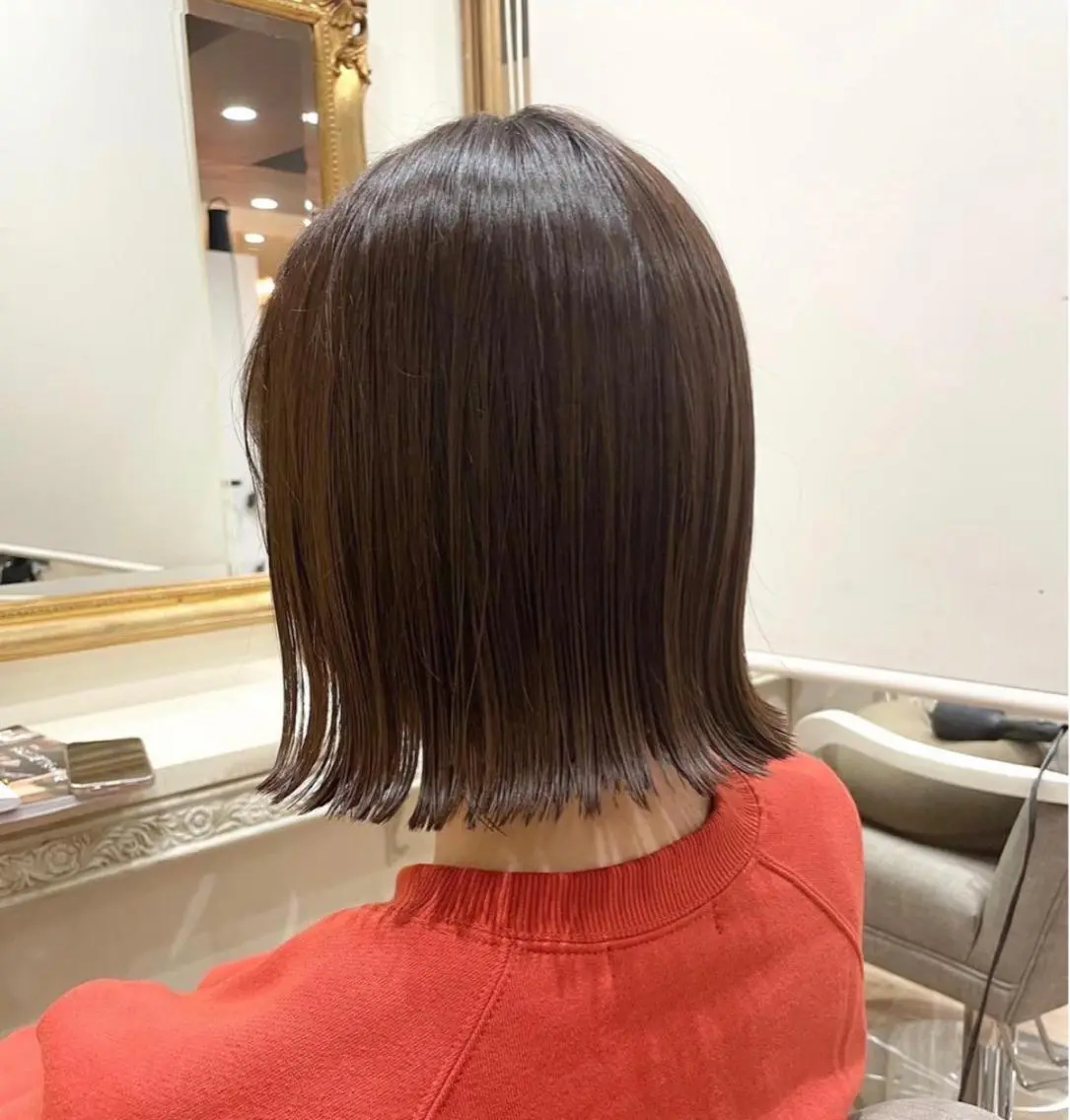 ミディアム 外ハネヘア ら んのヘアスタイル
