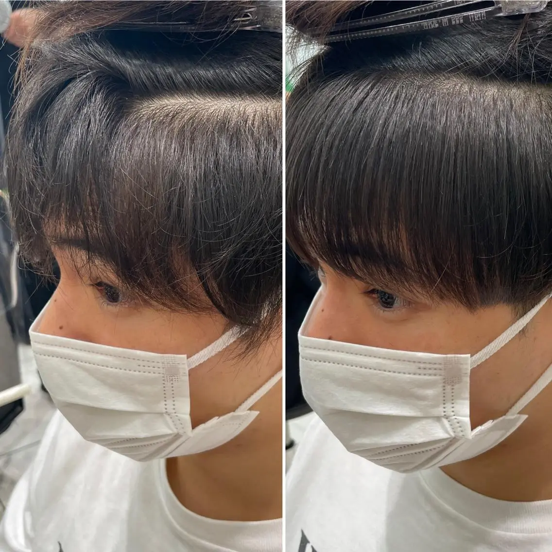 ショート パーマ メンズ カット 縮毛矯正 【メンズ縮毛矯正】 田中秀斗のヘアスタイル
