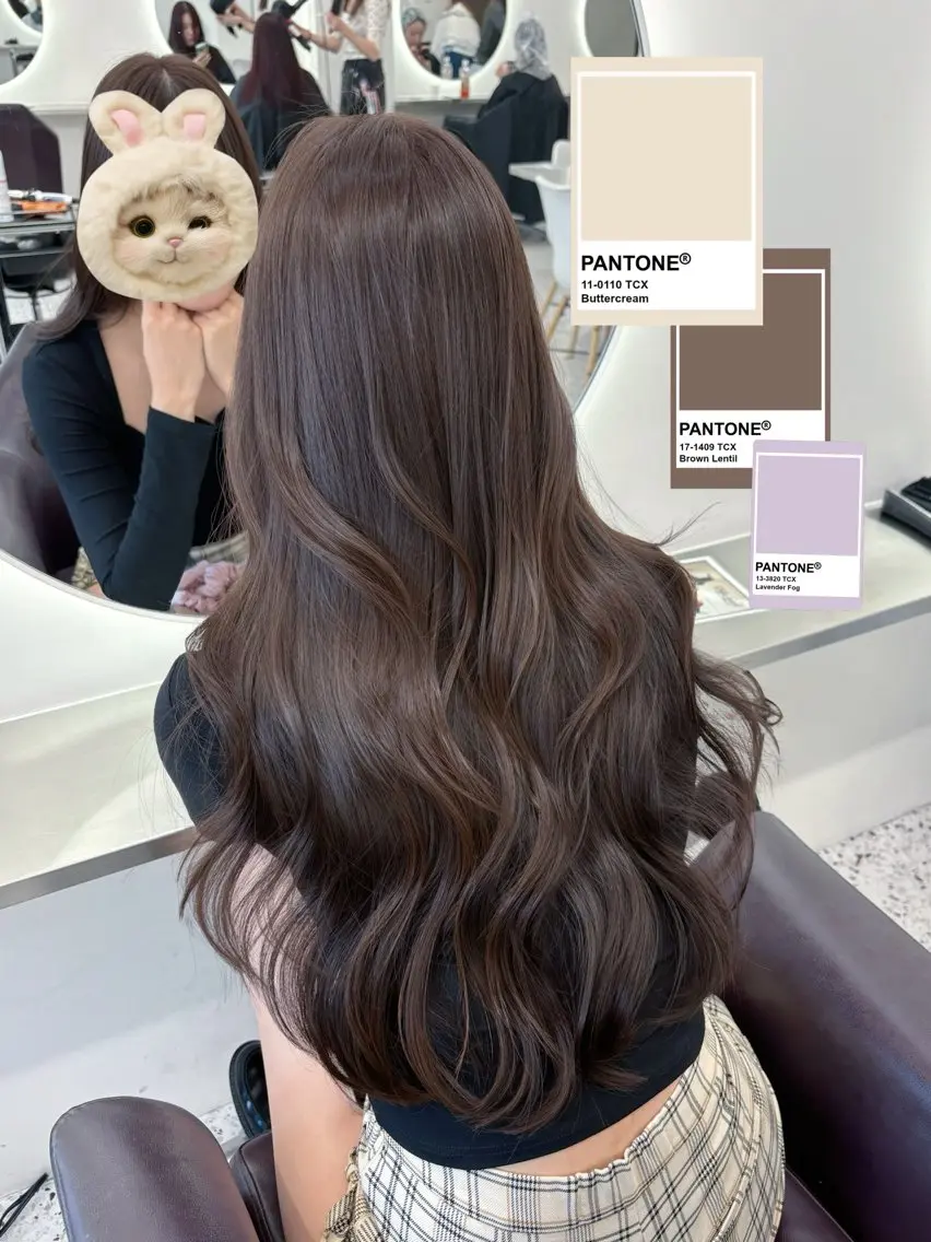 ロング カラー ブリーチ 透明感カラー グレージュ ミルクティーグレージュ ブリーチなしカラー カット ヘアカラー 縮毛矯正 トリートメント 🌸グレージュ/ ベージュ🌸yutaのヘアスタイル