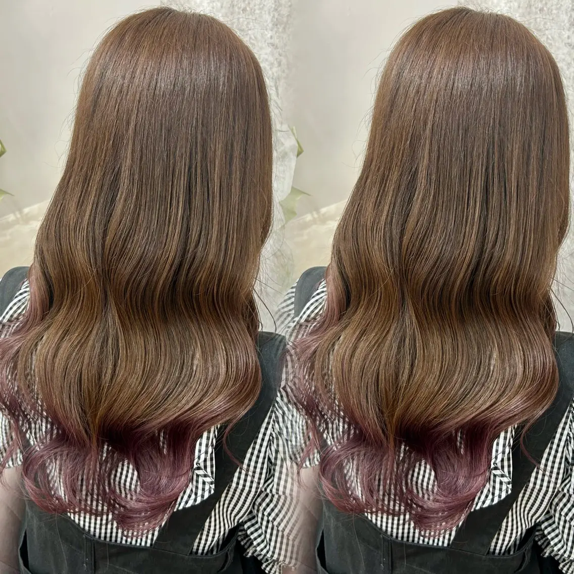 カラー ブラウンカラー 透明感カラー ラベンダーカラー ヘアカラー 💎ななか/大宮 ワンカラー🪄のヘアスタイル