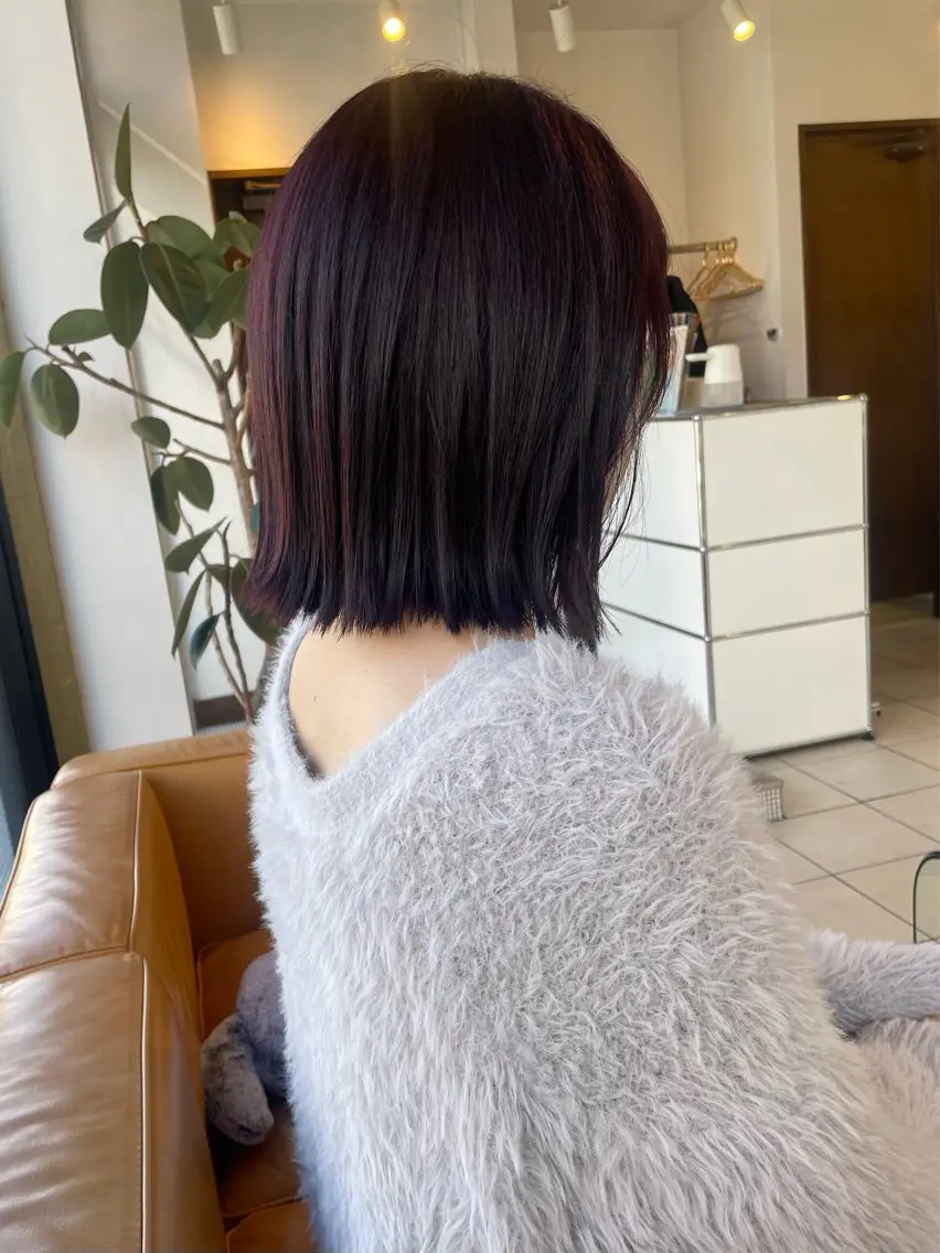 ショート カラー 山田 怜央のヘアスタイル