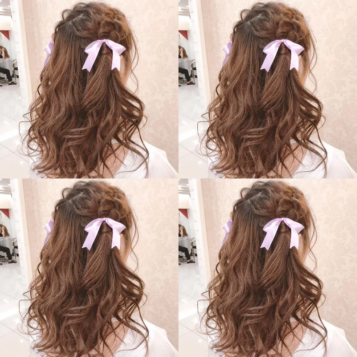 セミロング ヘアアレンジ ヘアセット 🌷MAYU 🌷のヘアスタイル