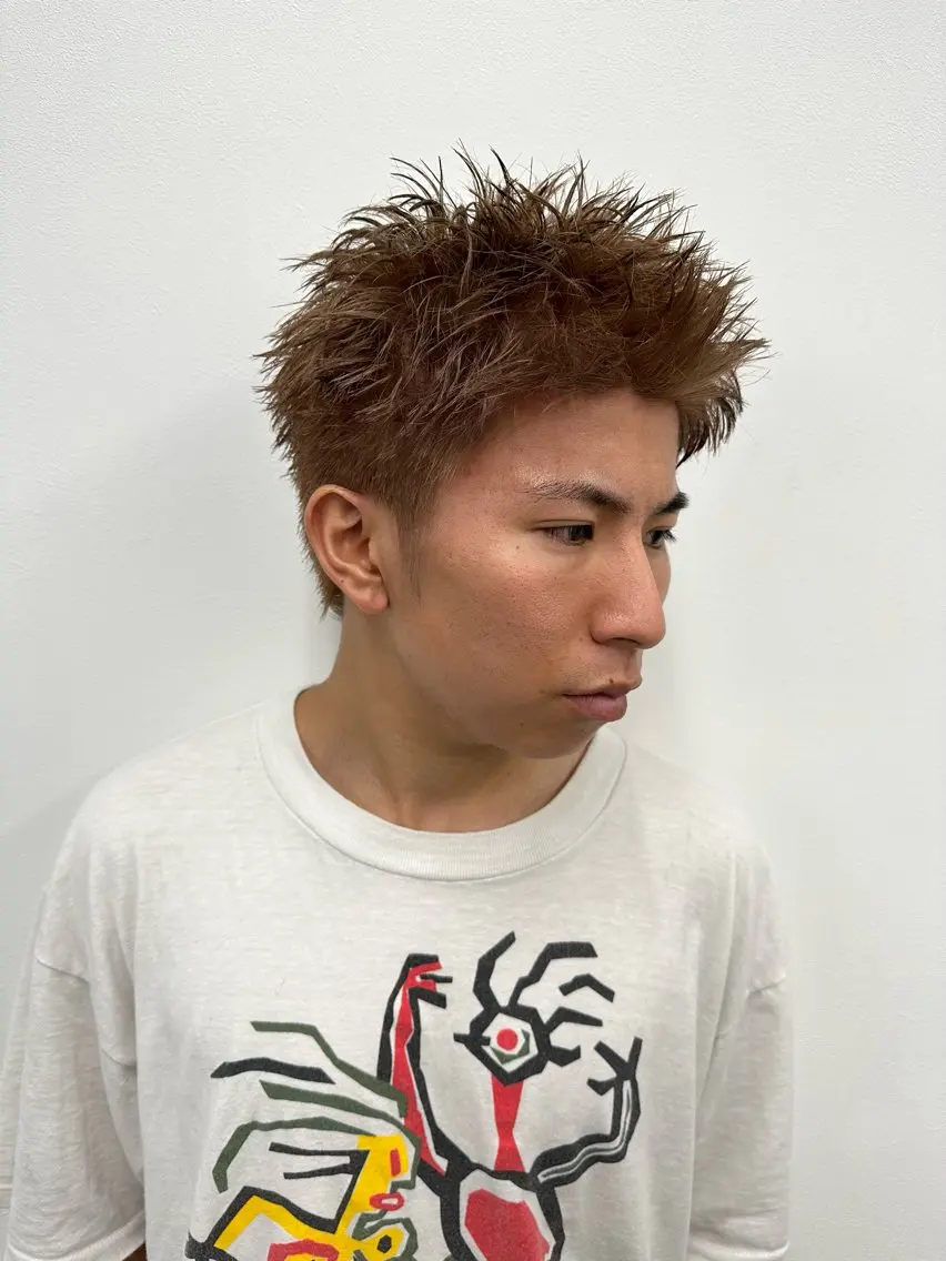 ショート メンズ カット トリートメント ヘッドスパ ヘアセット イケメン製造機 🔥上原沙羅🔥のヘアスタイル
