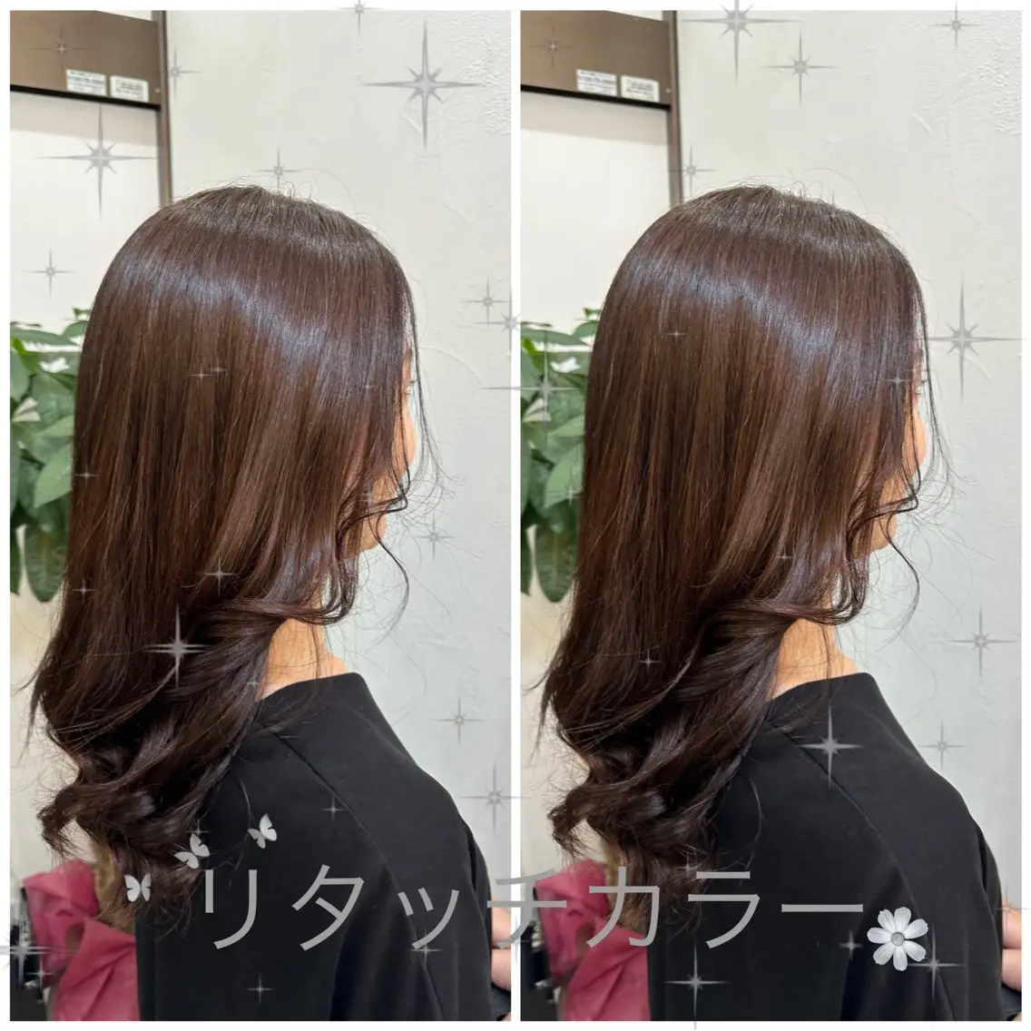 ロング カラー ヘアカラー トリートメント lovis🧸ゆうあ 🧸/透明感カラーのヘアスタイル