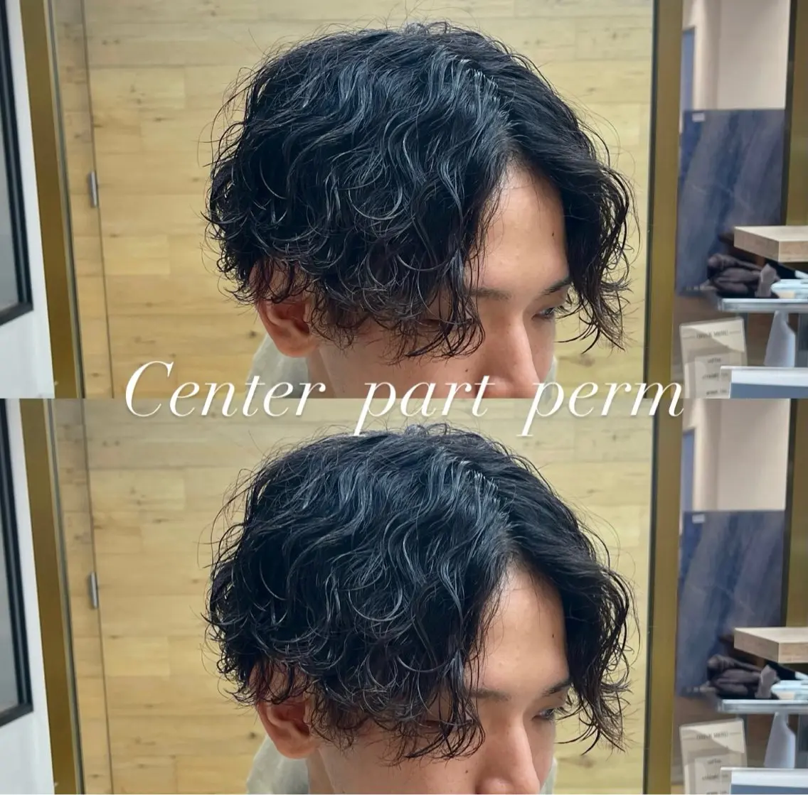 ショート パーマ カット パーマ 【再現性120%】 🔥龍也リュウヤ🔥のヘアスタイル