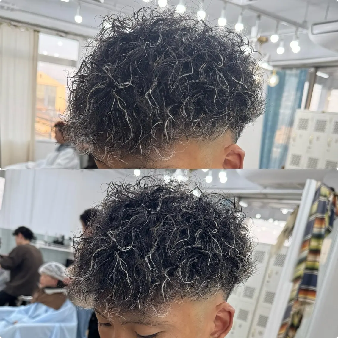 ショート カラー パーマ ヘアアレンジ メンズ カット ヘアカラー パーマ メンズ特化サロン ユウヘイのヘアスタイル