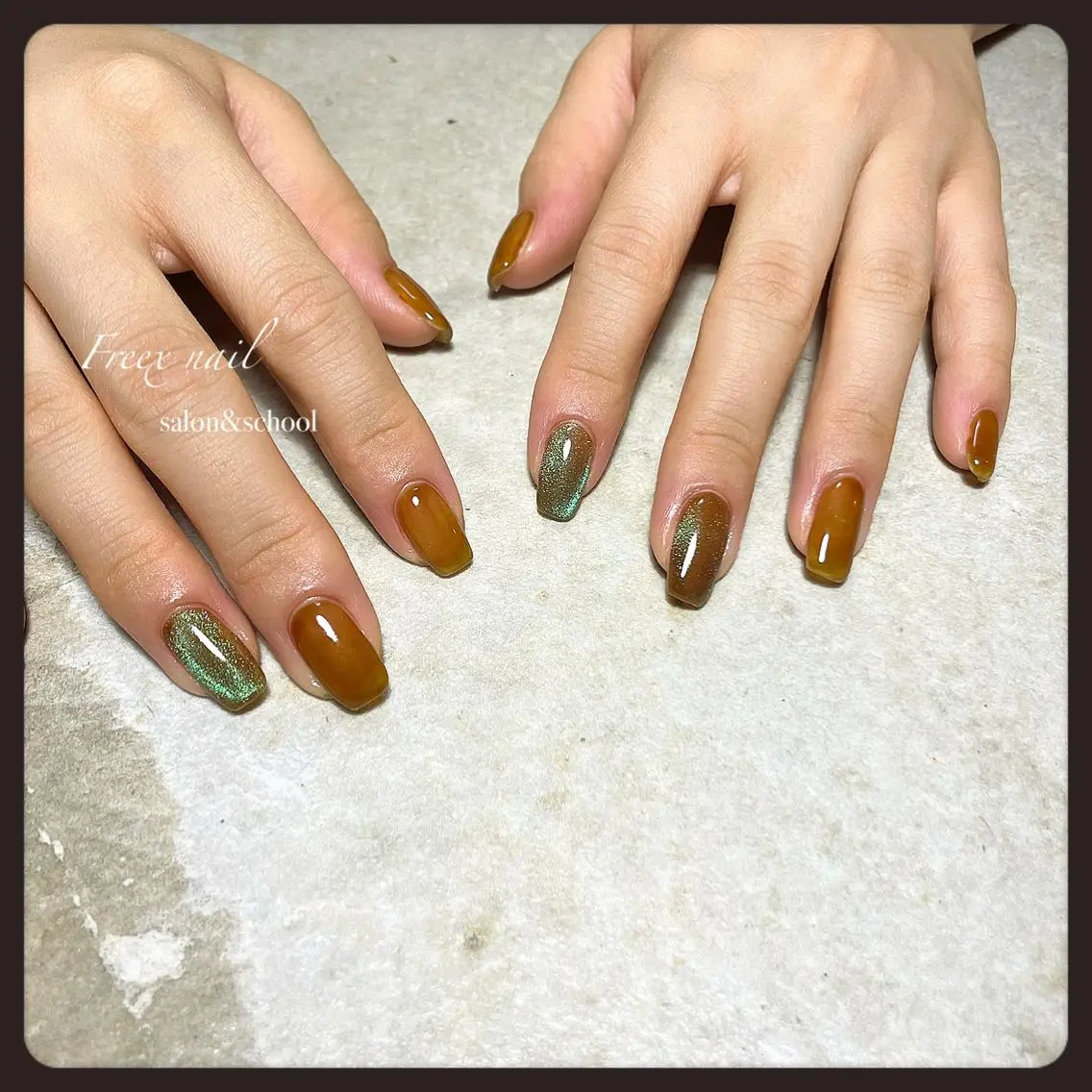 ネイル ハンドネイル ハンドケア freex nail /ニュアンス/個性派のネイルデザイン