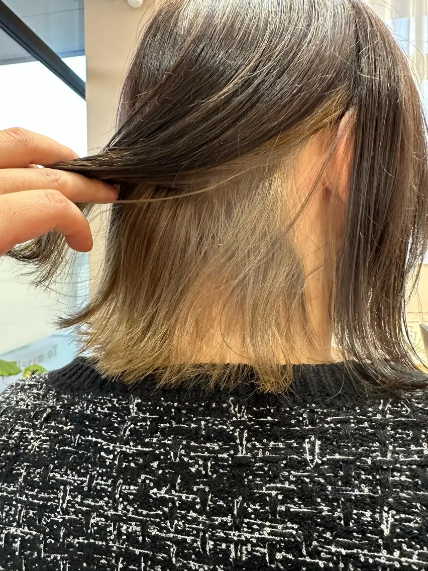 カラー ベージュカラー ブリーチ LAULEA Renのヘアスタイル