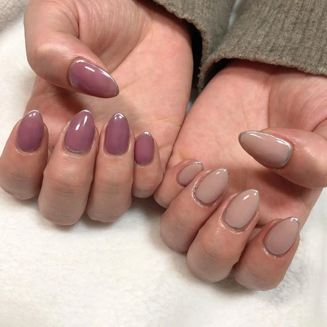 ネイル ハンドネイル 西岡 杏のネイルデザイン
