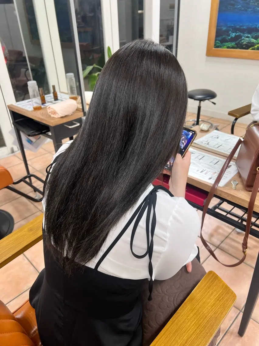 ロング 🪩格安モデル 募集中🪩モエ🪩のヘアスタイル