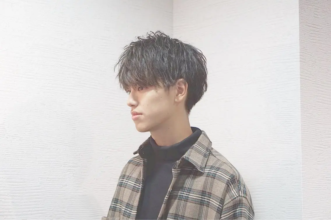 ショート メンズ マッシュ 学生（メンズ向け） 学生 松永 瑞生のヘアスタイル