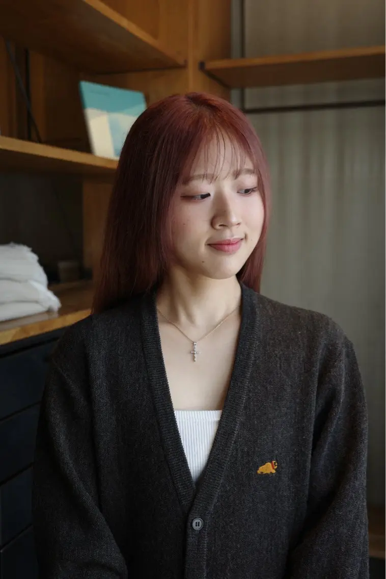 ロング カラー 皆川 舜のヘアスタイル