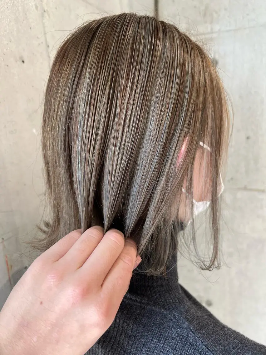 【立体感デザイン】ハイライト(入れ放題1回)+カラーの写真