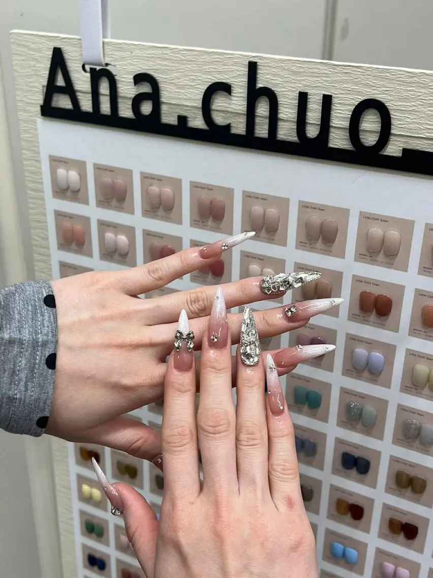 ネイル 韓国ネイル 持ち込み ニュアンスネイル 春ネイル 夏ネイル CHAIKO ANA.CHUOのネイルデザイン