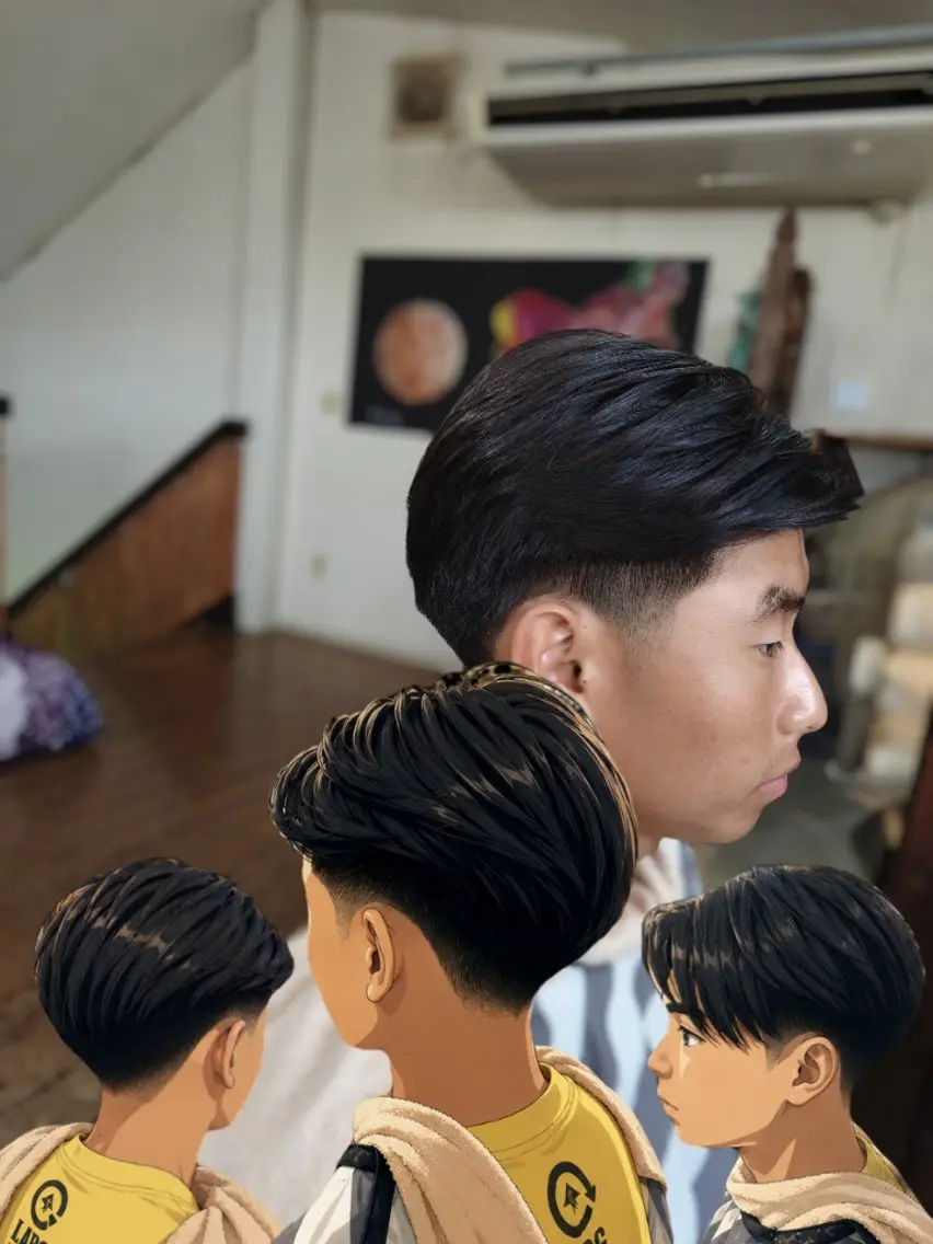メンズ カット タカハシ ユウヤのヘアスタイル
