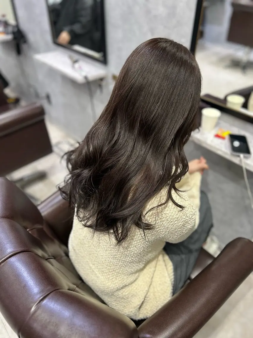 セミロング カラー 池袋/カラー特化🎨 ロング料金なし🩵のヘアスタイル
