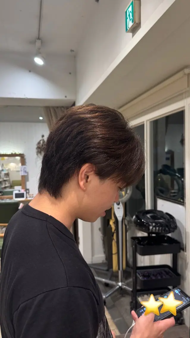 メンズ 刈り上げ カット 亀有✂️正路 彩夏のヘアスタイル