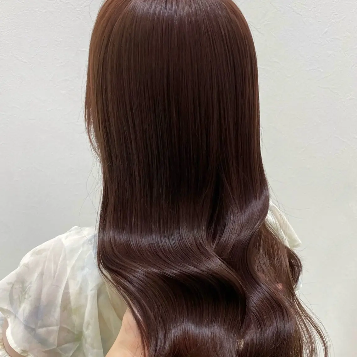 ロング カラー ⟡.·Fuka/ ヘアメ🎀暖色カラーのヘアスタイル