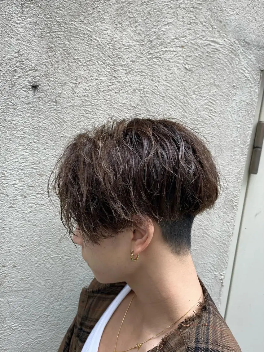 🍀3回目から🍀 👑1番人気👑🥇メンズカット+ツイストスパイラルor波巻きパーマの写真
