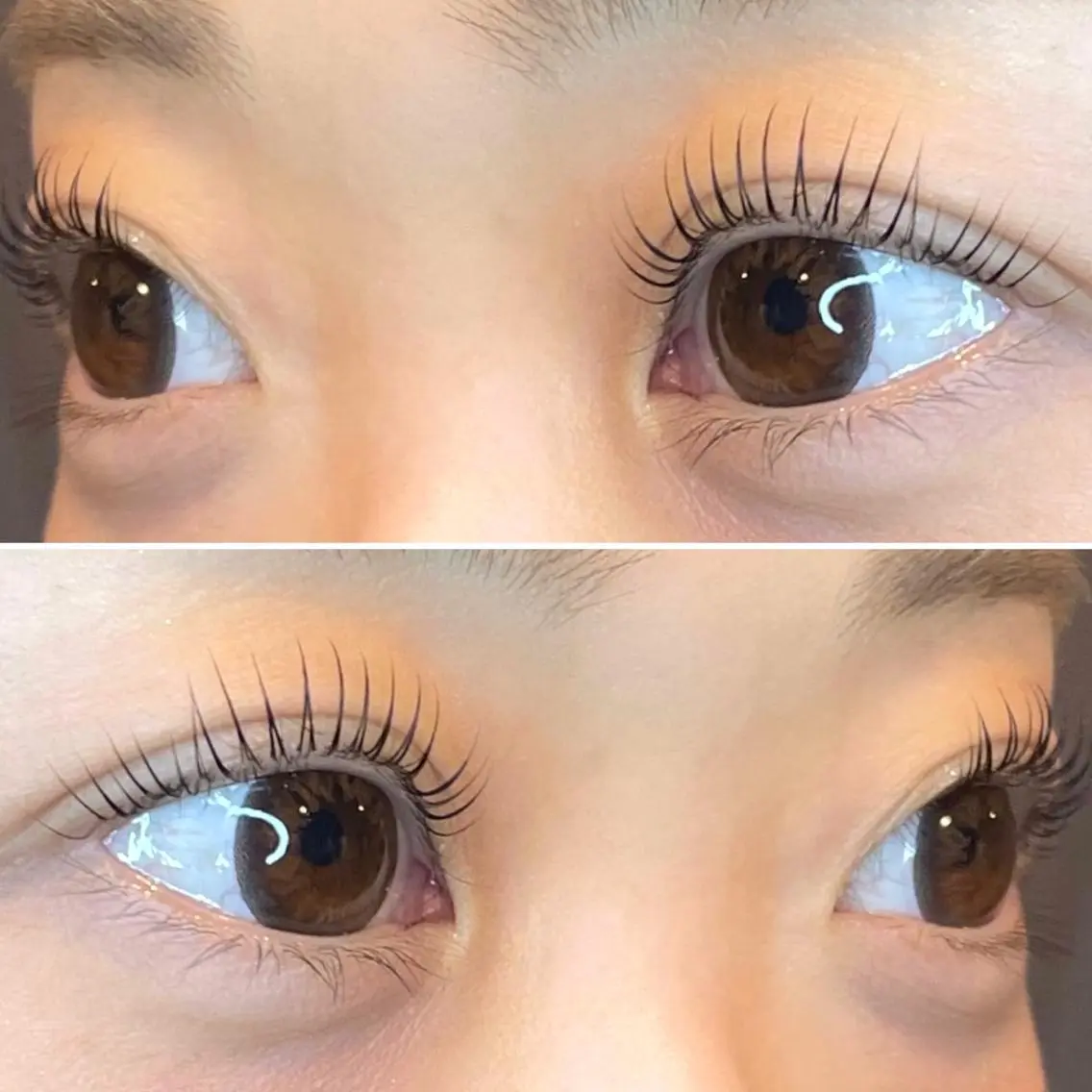 マツエク・マツパ パリジェンヌラッシュリフト まつげパーマ 一重×まつ毛パーマ マツパ Ciel 近藤のマツエク・マツパデザイン
