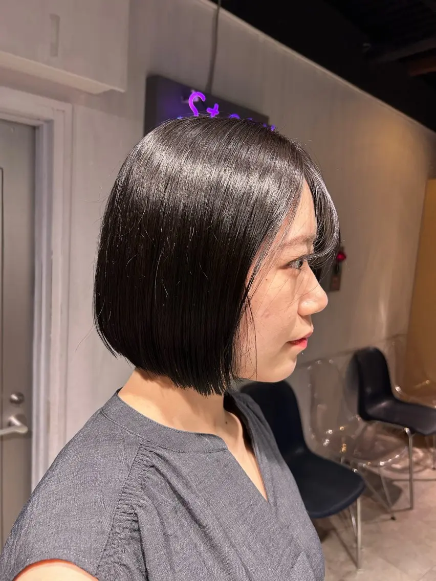 ショート カット トリートメント ヘッドスパ レイヤーStyle 🪽菜々実のヘアスタイル