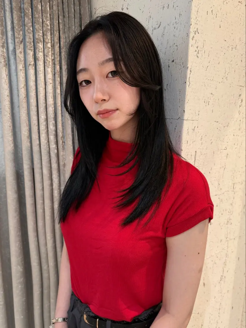 ロング カラー カット ヘアカラー トリートメント mai / linoah˚✧のヘアスタイル