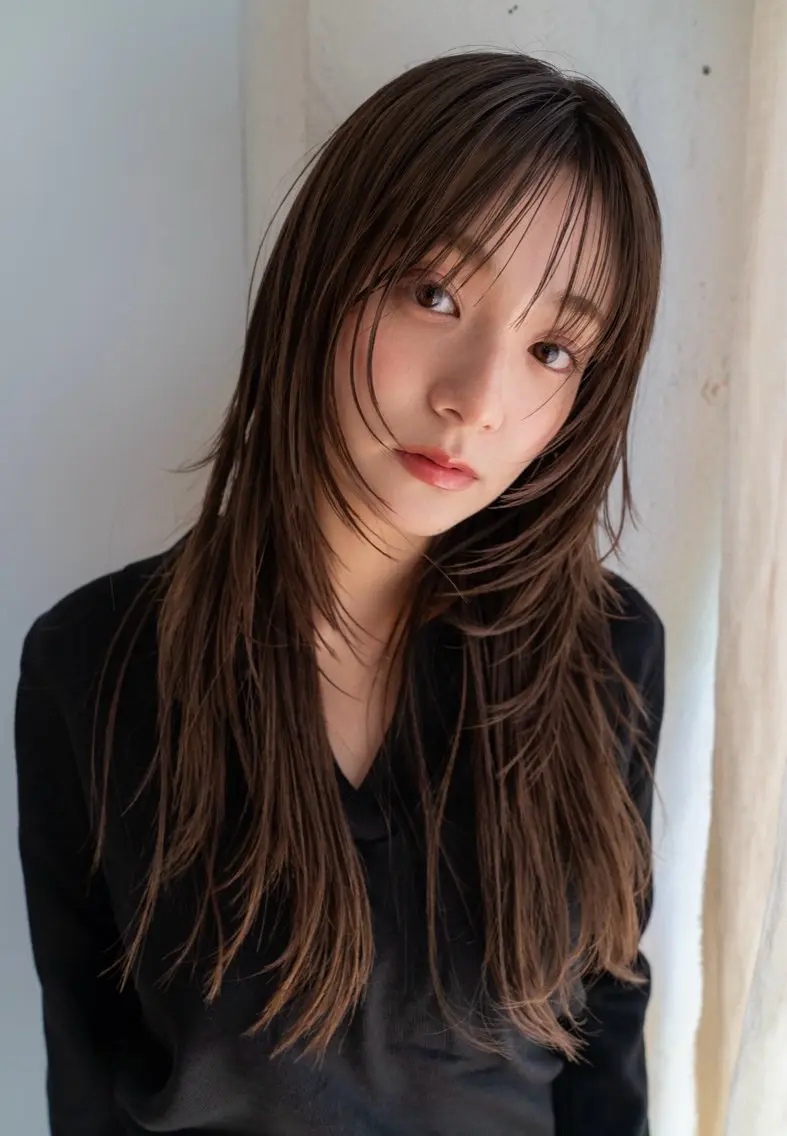 レイヤーカット+2ステップトリートメント+ショートスの写真