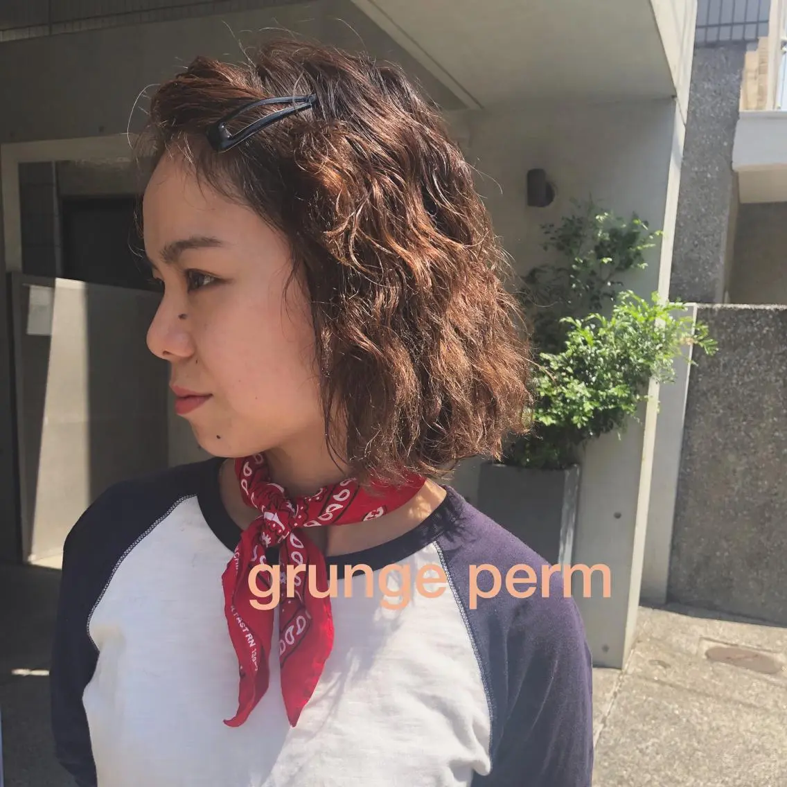 ミディアム パーマ ミディアムパーマ stylist 杉浦駿生のヘアスタイル