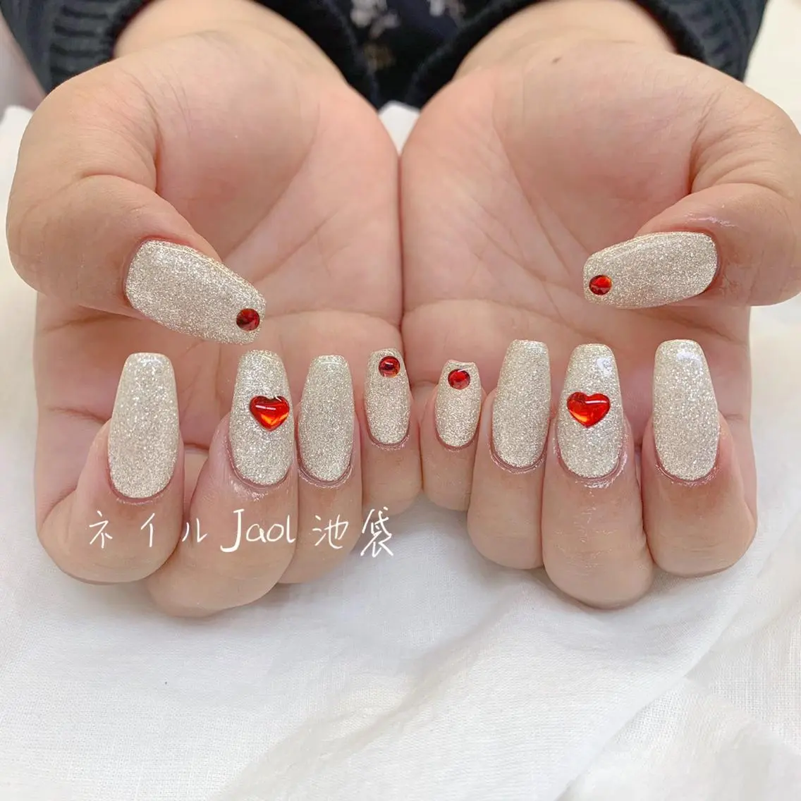 セミロング ネイルJaol 池袋のネイルデザイン
