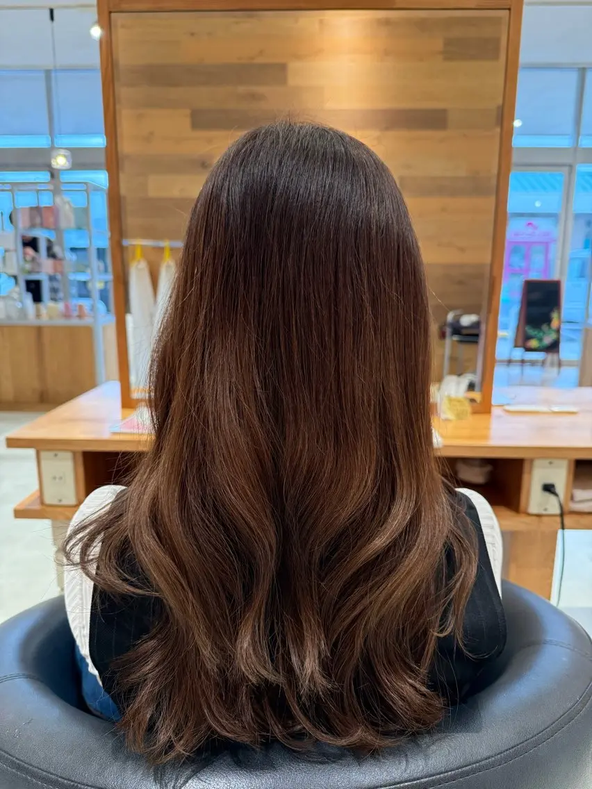 ロング 鈴木 恵子のヘアスタイル