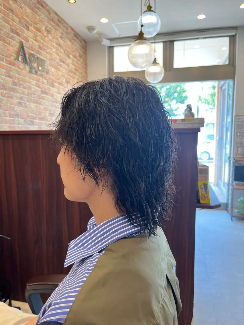 パーマ メンズ 伊藤 颯太のヘアスタイル