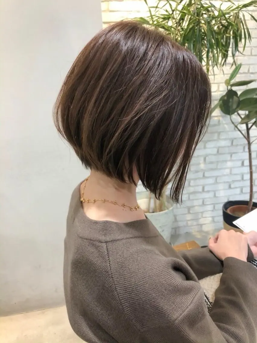 ショート ショートボブ ボブ ショートヘア 梅沢 優羽のヘアスタイル