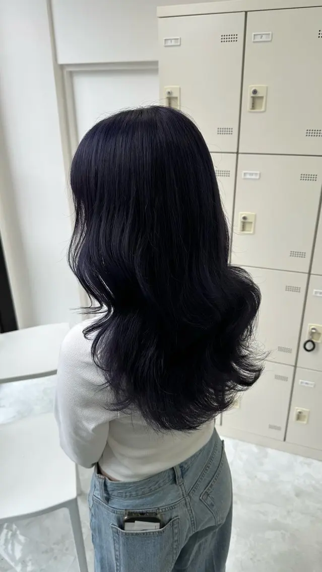 セミロング カラー レイヤーダブルカラー KYONのヘアスタイル