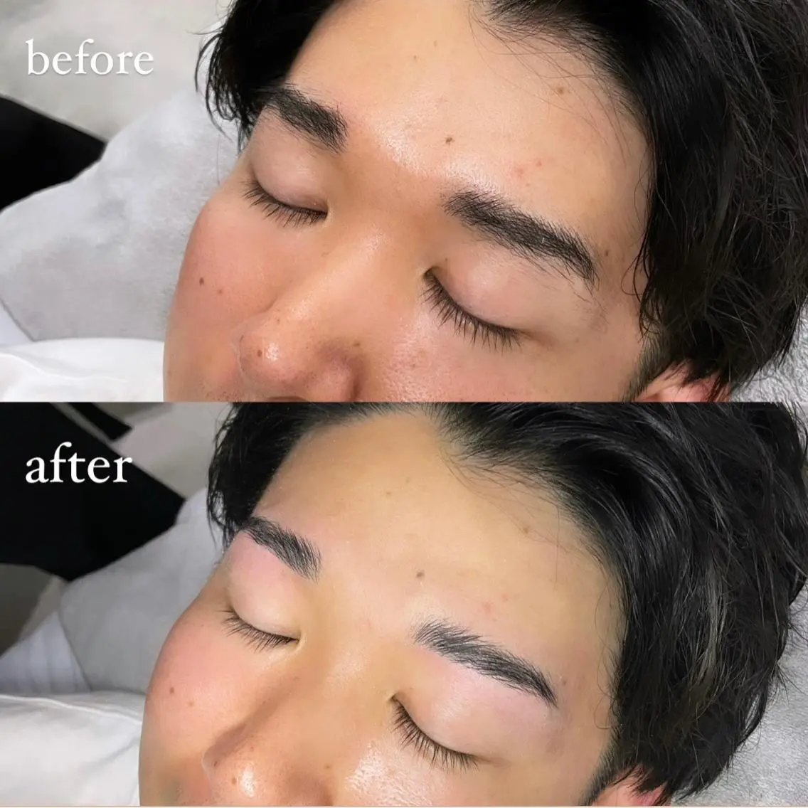 メンズ アイブロウ ハリウッドブロウリフト メンズアイブロウ ワックス脱毛 その他(アイブロウ) Nico 山本 晃平の眉毛・アイブロウイメージ