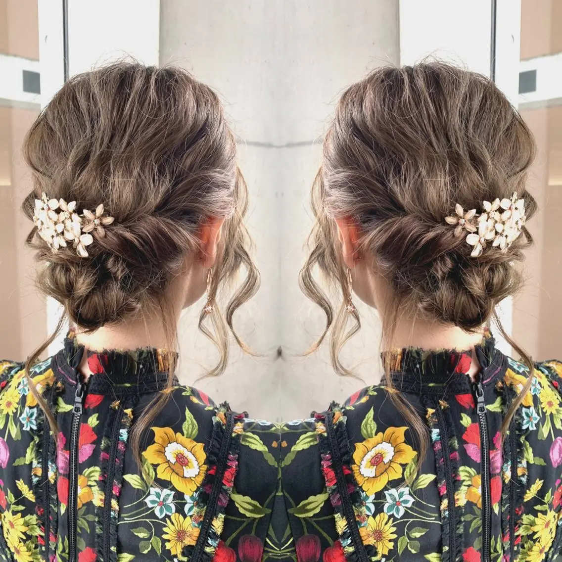 ヘアアレンジ Merci メルシー 福岡、今泉のヘアスタイル