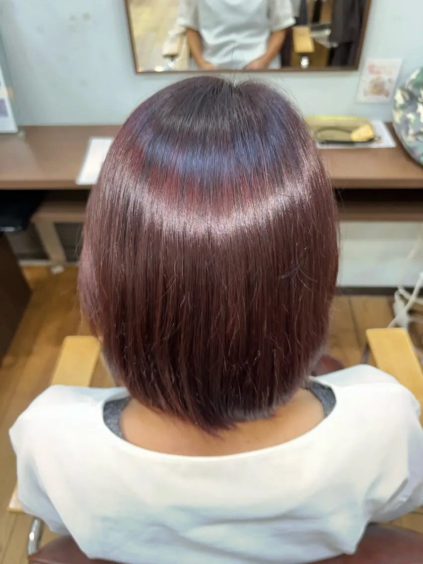 ショート ヘアカラー 和田 琳のヘアスタイル
