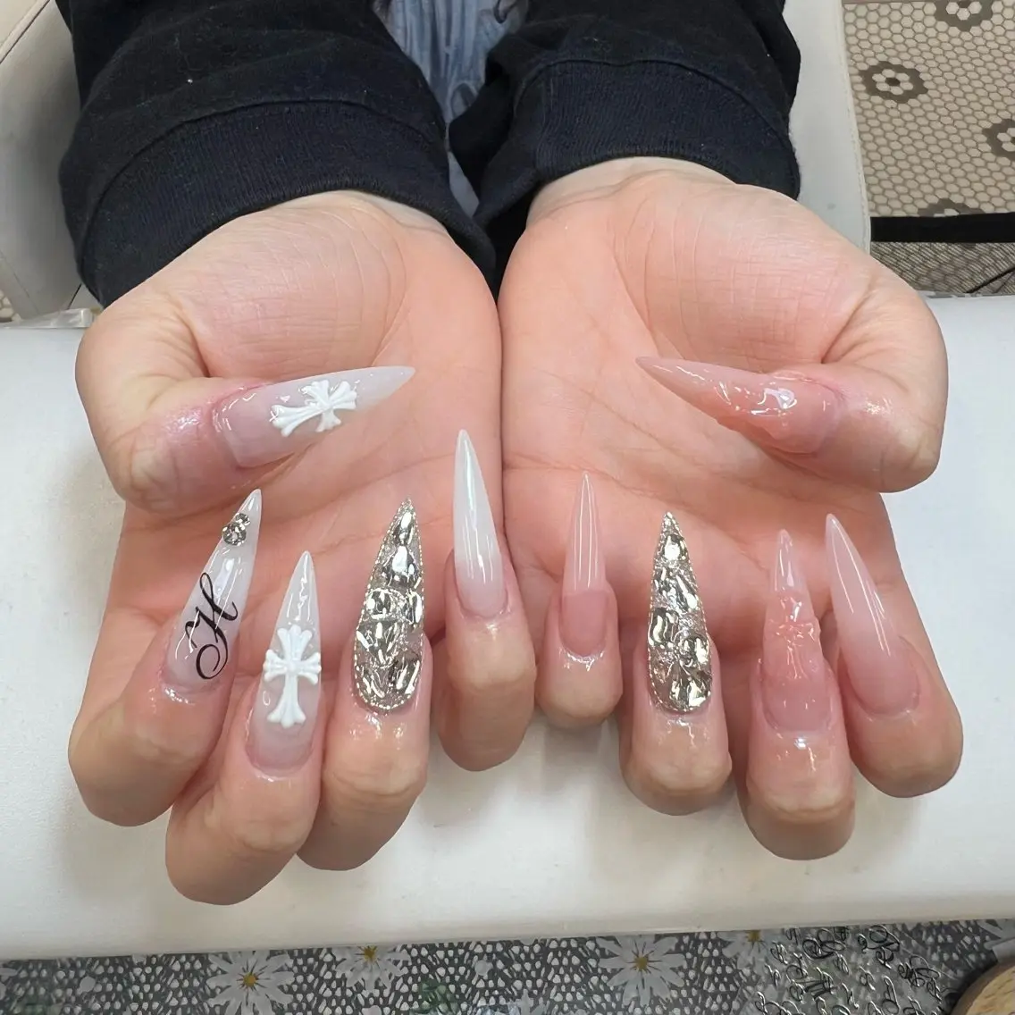 ネイル ハンドネイル ANH NAIL ゴテゴテ専門店💎のネイルデザイン