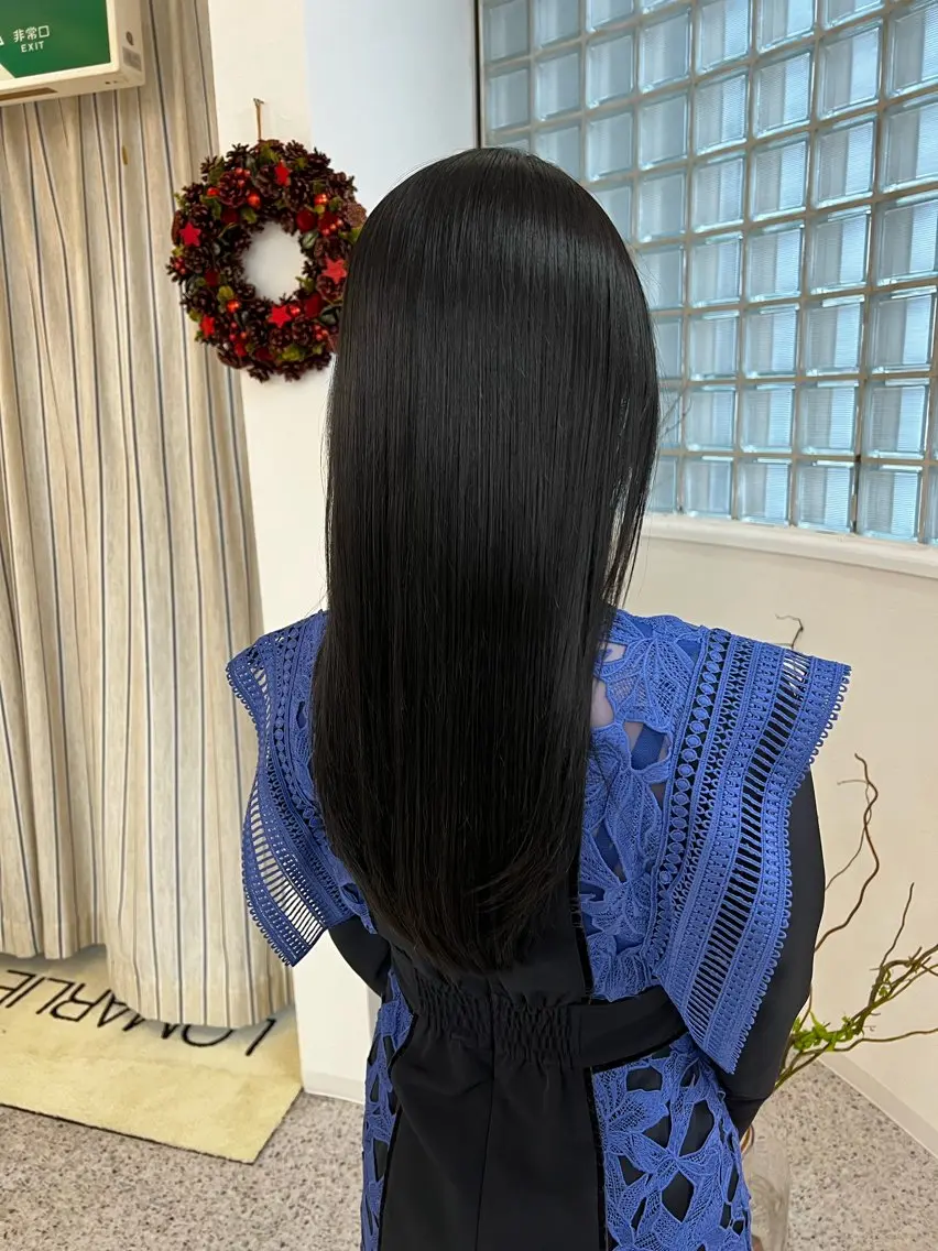 ロング パーマ カット 縮毛矯正 【YUIMARL】 TATSUYAのヘアスタイル