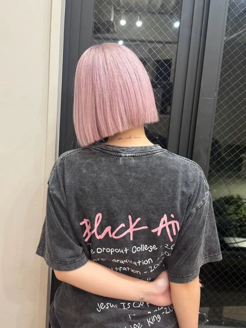 【春限定🌸🤍】似合わせカット+リタッチカラー+トリートメントの写真