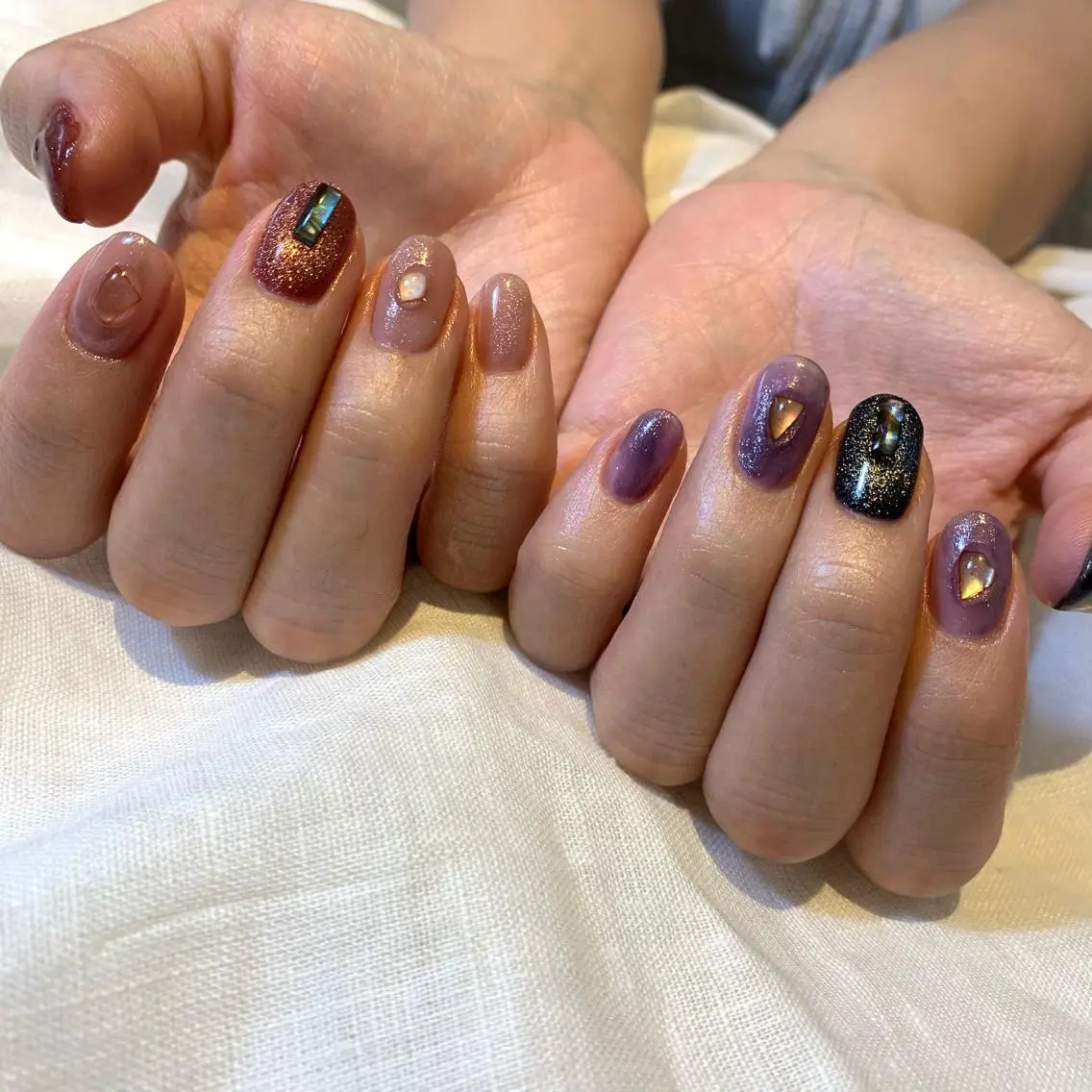 ネイル ハンドネイル 山本 理紗子のネイルデザイン